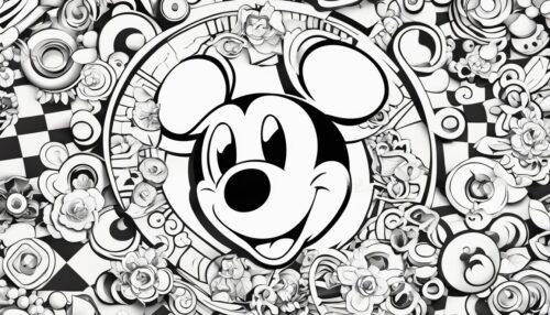 Pictures to Color of Mickey Mouse