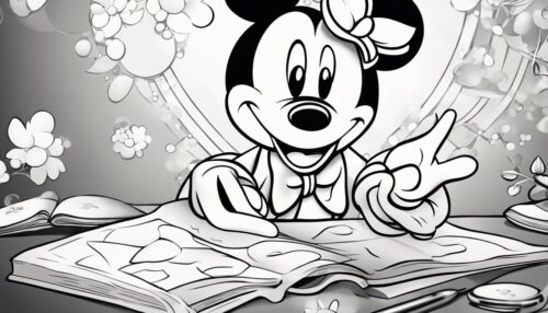 Pictures to Color of Mickey Mouse