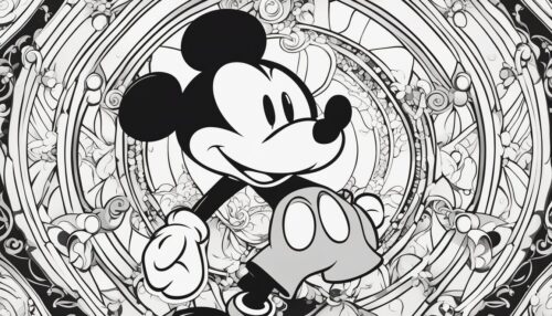 Pictures to Color of Mickey Mouse