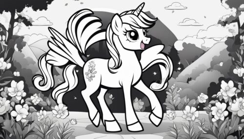 Pictures to Color of My Little Pony