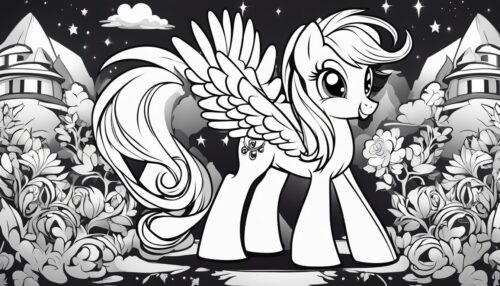 Pictures to Color of My Little Pony