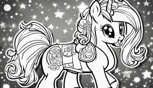 Pictures to Color of My Little Pony