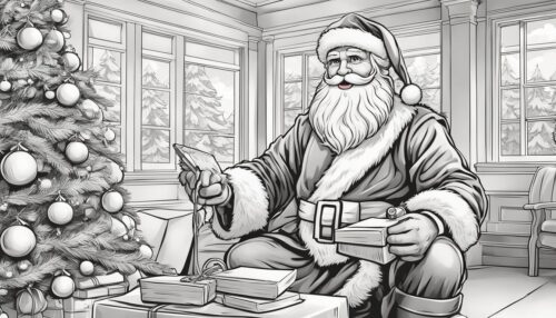 Santa Claus Coloring Pages