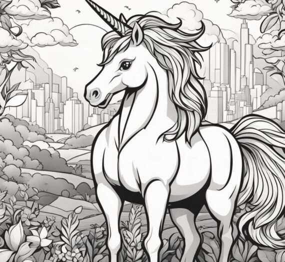 Pictures to Color of Unicorns: 27 Free Colorings Book