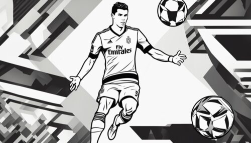 Ronaldo Cristiano Coloring Pages