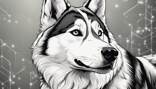 Siberian Husky Coloring Page