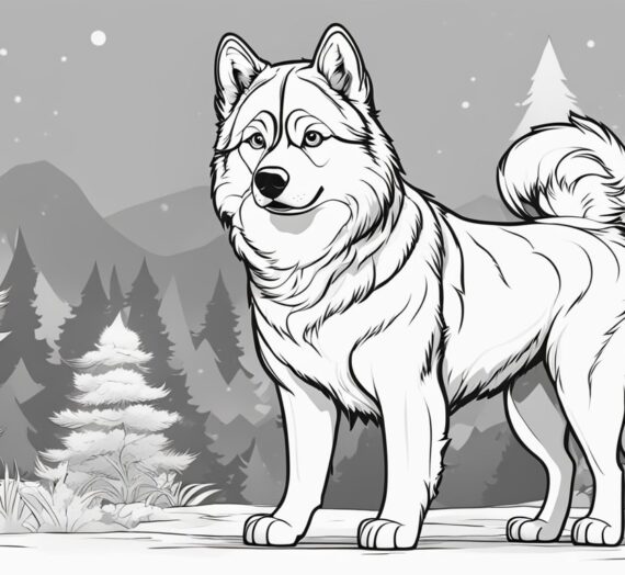 Siberian Husky Coloring Page: 10 Free Printable Sheets