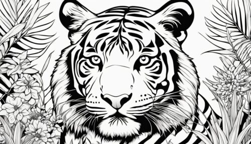 Tiger Coloring Pages