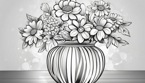 Vase Pictures to Color