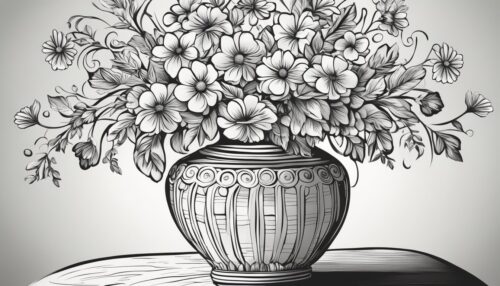 Vase Pictures to Color