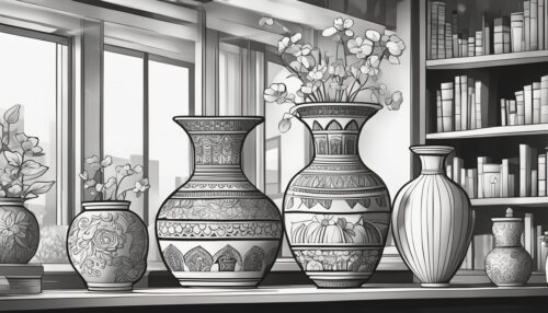 Vase Pictures to Color