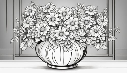 Vase Pictures to Color