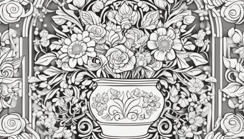 Vase Pictures to Color