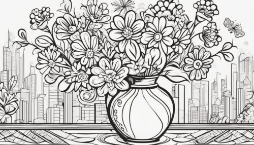 Vase Pictures to Color