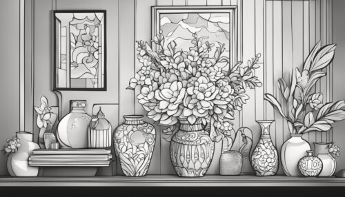 Vase Pictures to Color