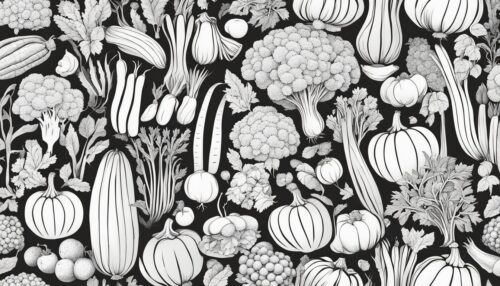 Vegetable Coloring