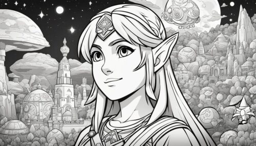 Types of Zelda Coloring Pages