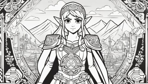 Types of Zelda Coloring Pages