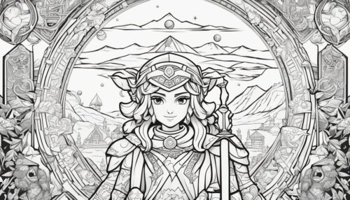 Zelda Pictures to Color