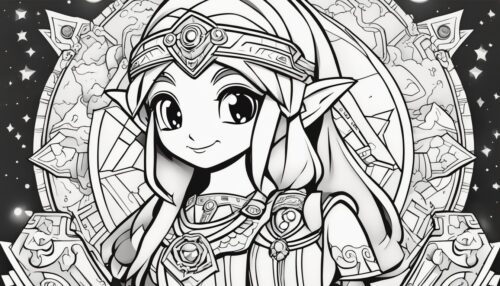 Printable Zelda Coloring Pages