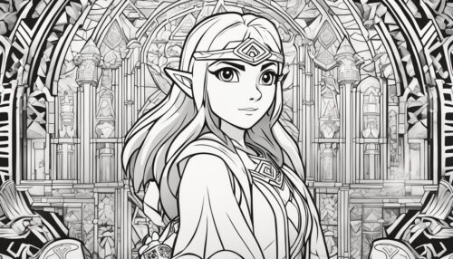 Zelda Coloring Pages for Video Game Fans