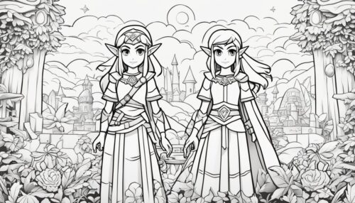 Zelda Pictures to Color