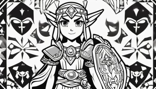 Zelda Pictures to Color