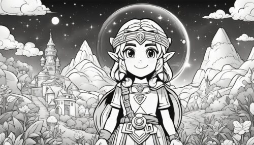 Zelda Coloring Pages