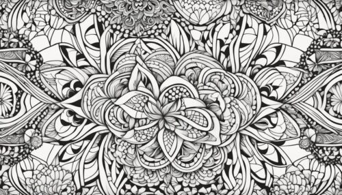 Coloring Zentangle Designs