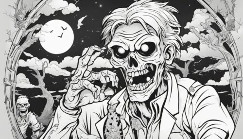 Free Printable Zombie Coloring Pages