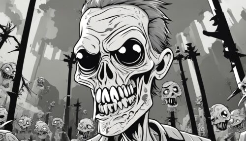 Free Printable Zombie Coloring Pages