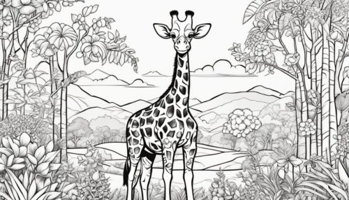 Finding Free Zoo Animals Coloring Pages