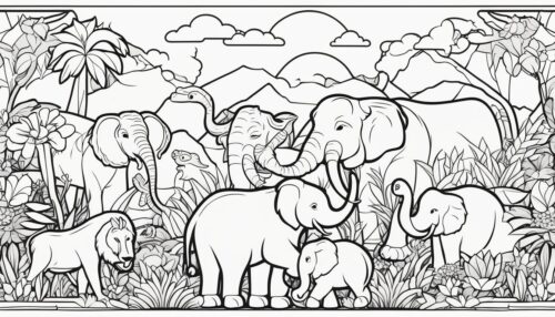 Zoo Pictures to Color