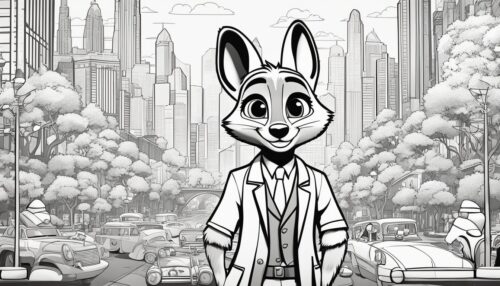 Zootopia Coloring Pages