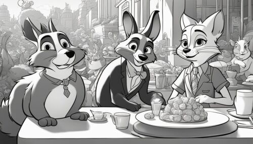 Zootopia Coloring Sheets