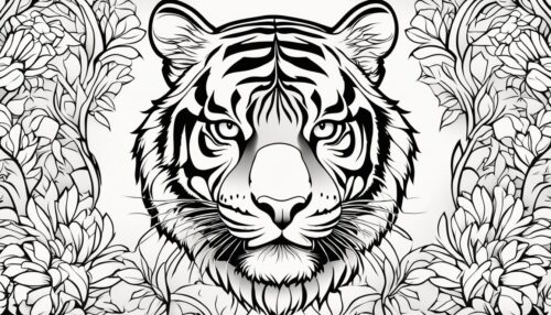 Tiger Coloring Page