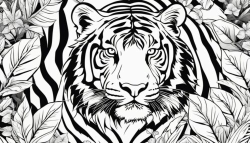 Tiger Coloring Page