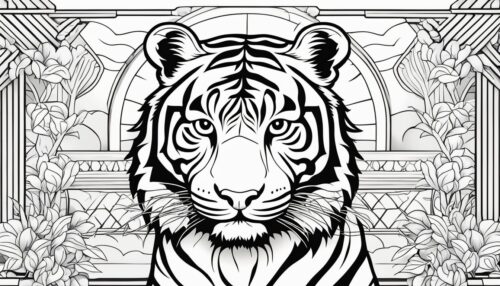 Tiger Coloring Page