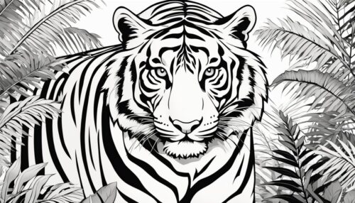 Tiger Coloring Pages