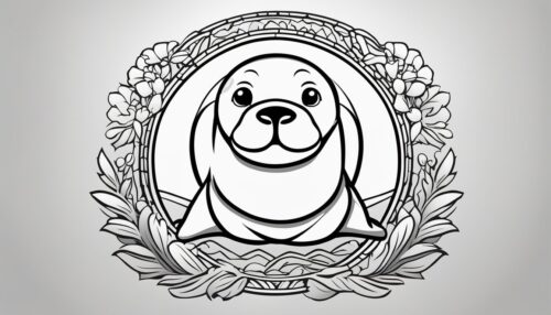 Seal Coloring Page