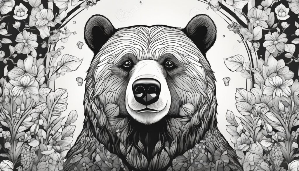 Bear Coloring Book: 17 Free Colorings Book