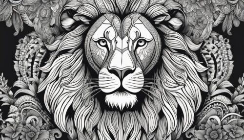 Lion Coloring Page