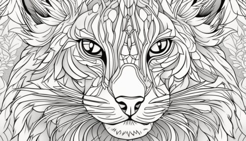 Lynx Coloring Page