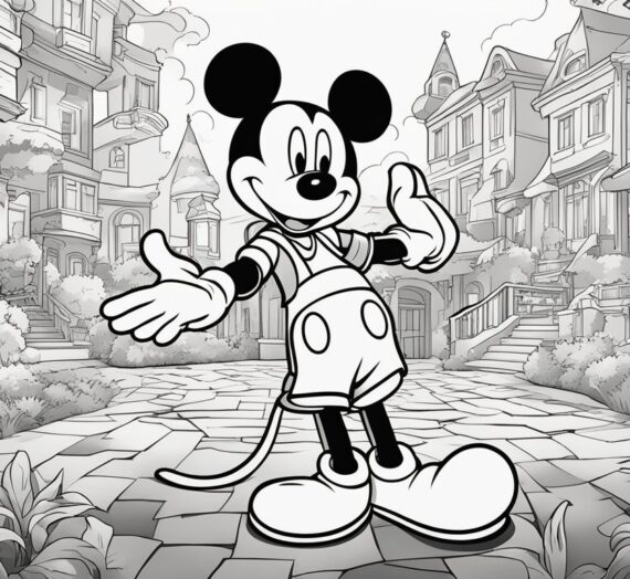 Mickey Mouse Coloring Pages: 15 Free Colorings Book