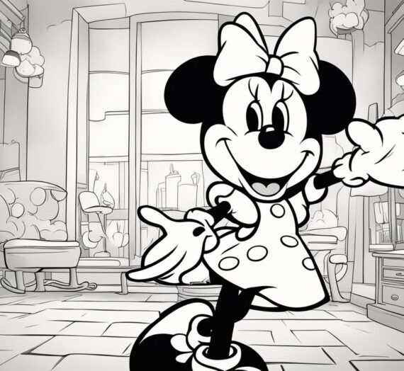 Minnie Mouse Coloring Pages: 17 Free Colorings Book