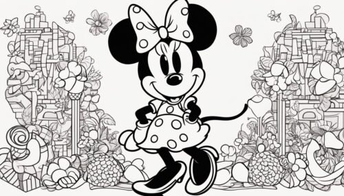 Minnie Mouse Coloring Pages