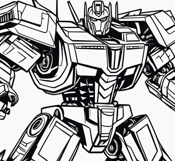 Transformers Coloring Pages: 15 Free Colorings Book