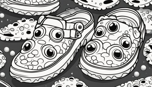 Crocs Coloring Pages