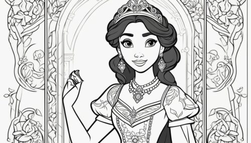 Elena Of Avalor Coloring Pages