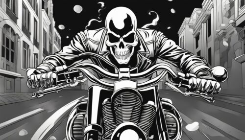 Ghost Rider Coloring Pages